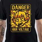 ikigomu-Danger High Voltage Agatsuma Zenitsu Anime T-Shirt