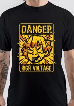 ikigomu-Danger High Voltage Agatsuma Zenitsu Anime T-Shirt