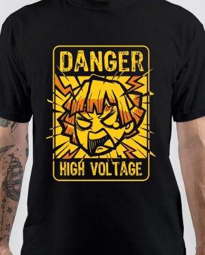 ikigomu-Danger High Voltage Agatsuma Zenitsu Anime T-Shirt