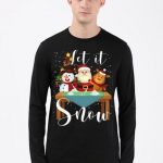 Let It Snow Christmas Full Sleeve T-Shirt