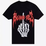 Blink-182 Skeleton Finger T-Shirt