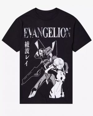 Evangelion Rei & Unit-00 Jumbo T-Shirt