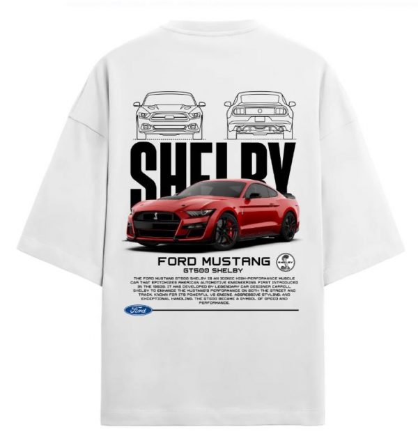 Ford Mustang Oversized T-Shirt - Image 2