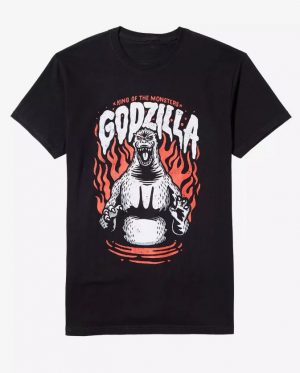 Godzilla King Of Monsters Flame T-Shirt