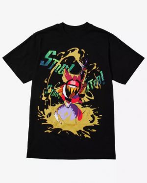 Hazbin Hotel Niffty Gold Glitter T-Shirt