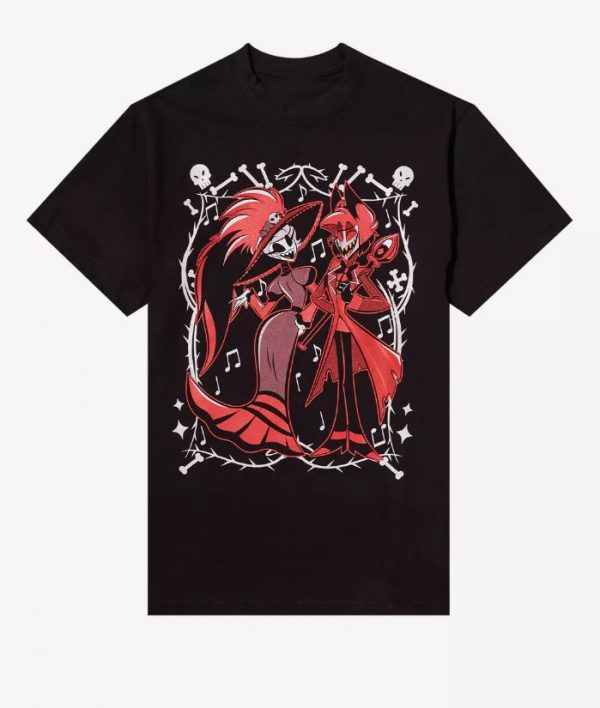 Hazbin Hotel Rosie & Alastor Ace Double-Sided T-Shirt