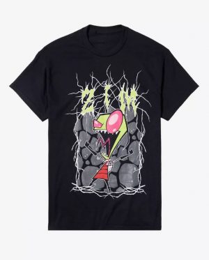 Invader Zim Rock Metal T-Shirt