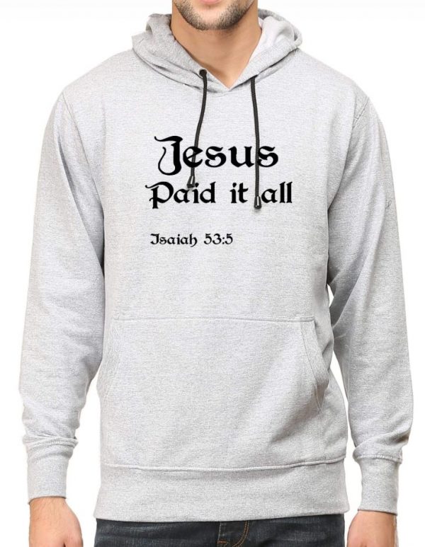 Jesus Paid It All Hoodie - Image 2