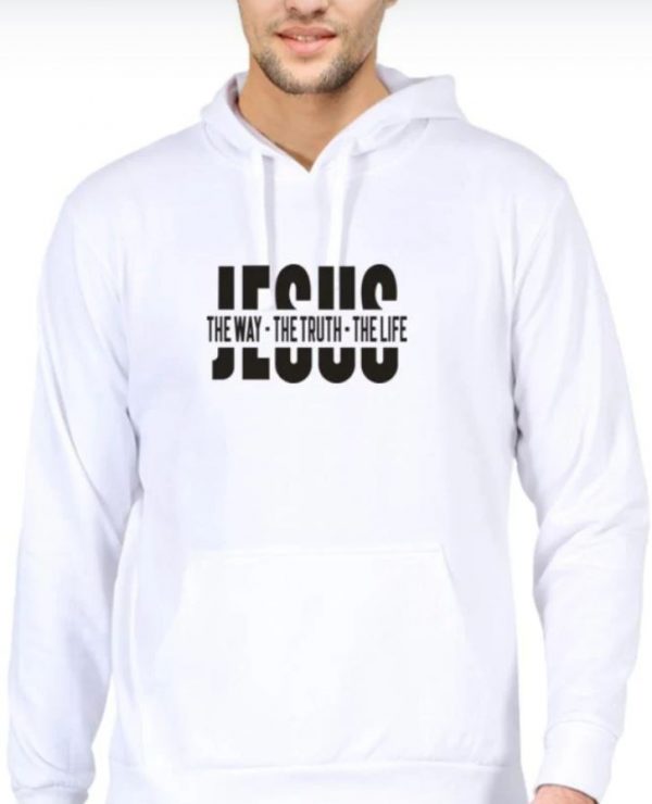 Jesus The Way-The Truth-The Life Hoodie