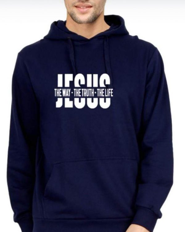 Jesus The Way-The Truth-The Life Hoodie - Image 3