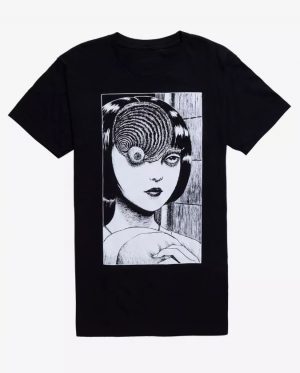 Junji Ito Uzumaki Spiral Eye T-Shirt