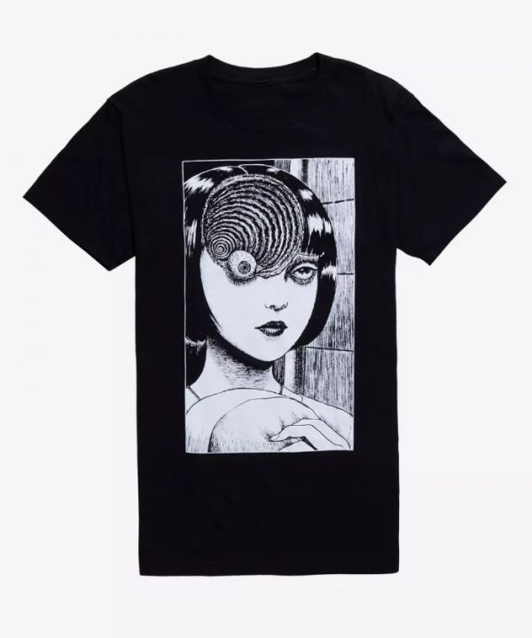 Junji Ito Uzumaki Spiral Eye T-Shirt