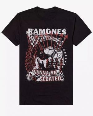 Ramones Wanna Be Sedated T-Shirt