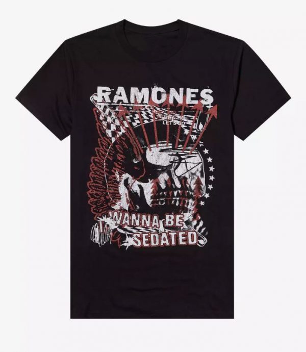 Ramones Wanna Be Sedated T-Shirt