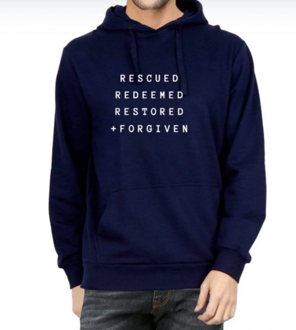 Rescued, Redeemed, Restored Hoodie - Image 4