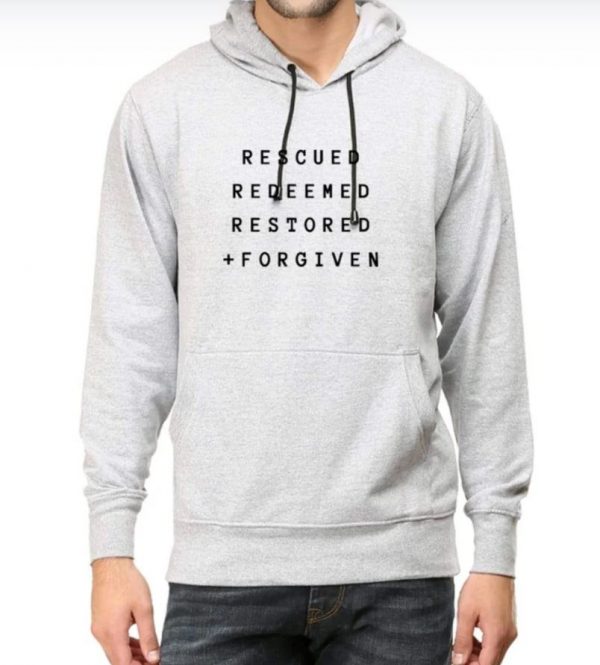 Rescued, Redeemed, Restored Hoodie - Image 3