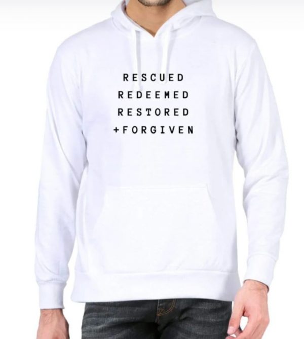 Rescued, Redeemed, Restored Hoodie