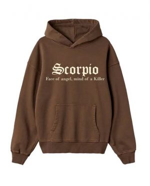 SCORPIO ANGEL WITH KILLER Hoodie