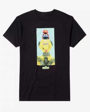 Sesame Street Stacked Portrait T-Shirt