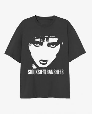 Siouxsie And The Banshees Face Oversized T-Shirt