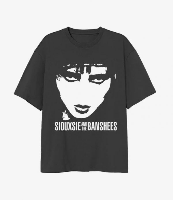 Siouxsie And The Banshees Face Oversized T-Shirt