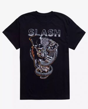 Slash Snake Guitar T-Shirt