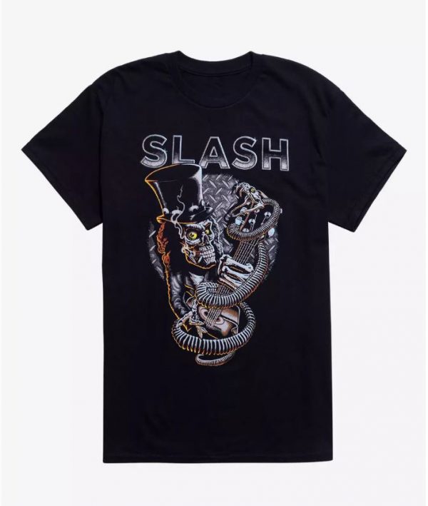 Slash Snake Guitar T-Shirt