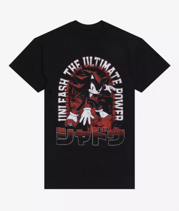 Sonic The Hedgehog Shadow Ultimate Power T-Shirt