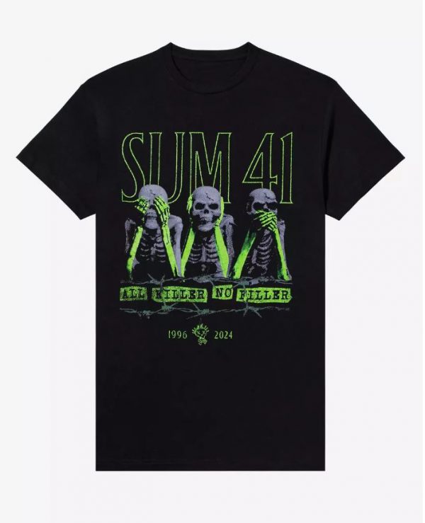 Sum 41 Skeletons All Killer T-Shirt