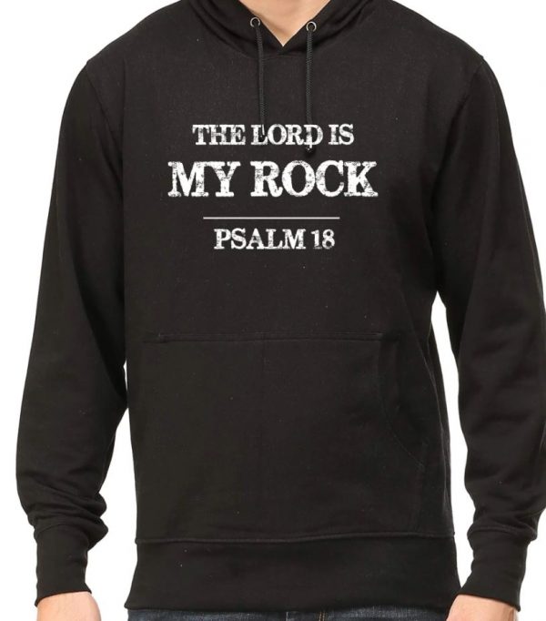 The Lord Is My Rock Hoodie