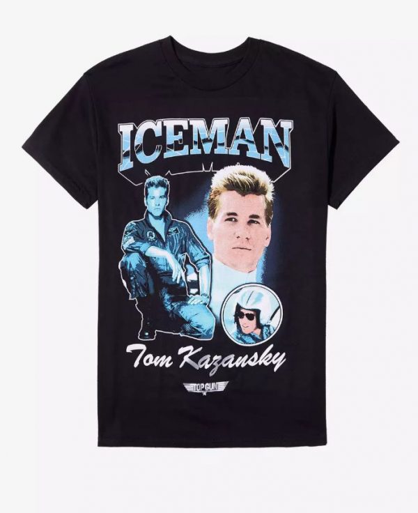 Top Gun Iceman Collage T-Shirt