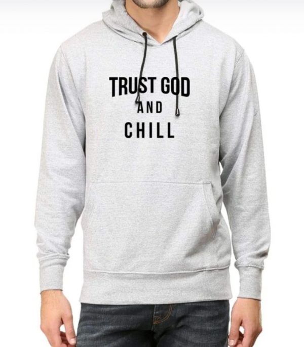 Trust God And Chill Hoodie - Image 5