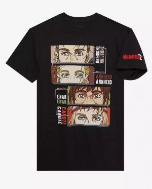 Vinland Saga Close-Up Eye Panels T-Shirt