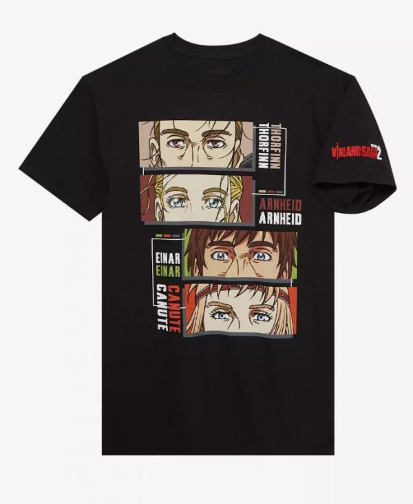 Vinland Saga Close-Up Eye Panels T-Shirt