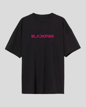 Black Pink Oversized T-Shirt