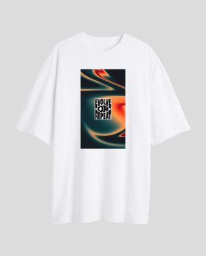 Evovle Or Repeat Oversized T-Shirt