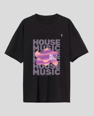 House Music Oversized T-Shirt