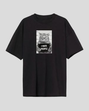 I Hate People Oversized T-Shirt