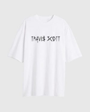 Travis Scott Eagle Artwork Oversized T-Shirt