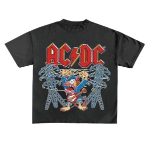 AC DC Oversized T-Shirt