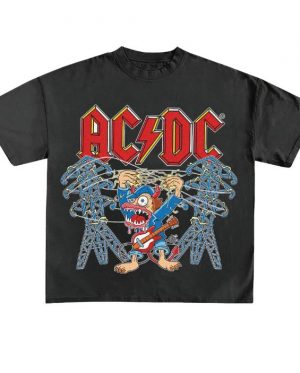 AC DC Oversized T-Shirt