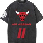 Air Jordan Acid Wash Oversized T-Shirt