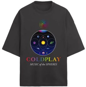 Coldplay Music Of Spheres Oversized T-Shirt