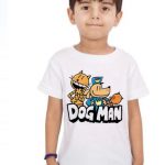 Dog Man Kids T-Shirt