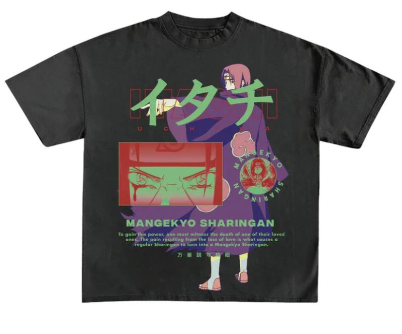 Mangekyo Sharingan Oversized T-Shirt
