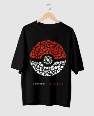 1 Journey 151 Dreams Oversized T-Shirt