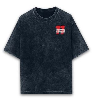 Checo Perez Minister Of Defence Terry Acid Wash Oversized T-Shirt