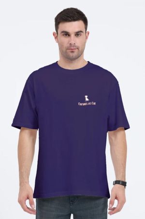 Curious As Cat Oversized T-Shirt