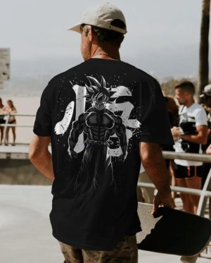 Goku Fight Oversized T-Shirt