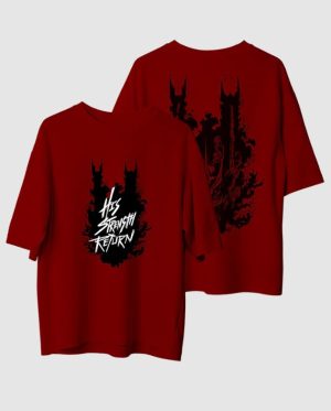 His Strength Return Oversized T-Shirt